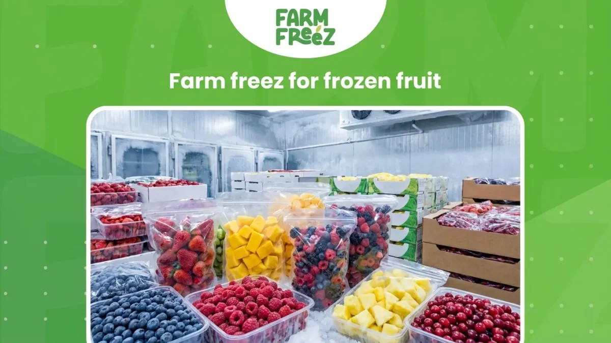 Farm freez for frozen fruit