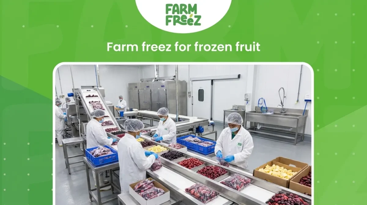 Farm freez for frozen fruit
