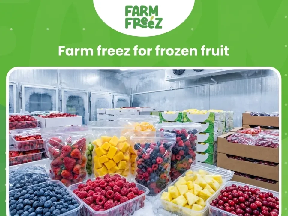 Farm freez for frozen fruit