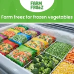 Farm freez for frozen vegetables